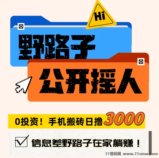 置顶翻身机会来了！保底3000日结，只要你不懒，长期可做，新人可带！-彩虹商城