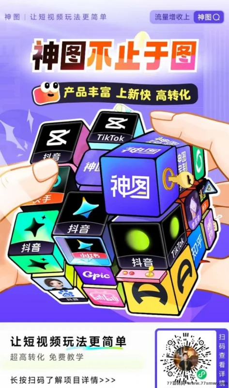 最新神图君AI：零门槛操作，短视频轻松赚！-创客网
