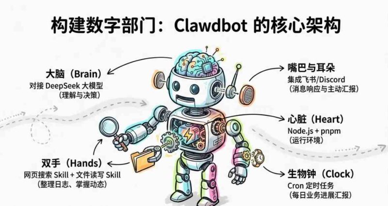 OpenClaw一人公司生存指南雇佣AI虚拟团队-创客网络