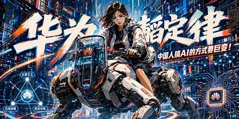 华为韬 τ 定律革新芯片设计!缩减 AI 算力消耗支撑本地模型运转-创客网络