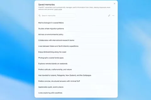 OpenAI 升级 ChatGPT 记忆系统!偏好自动修正并开放免费用户使用-创客网络