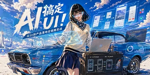启言推出 AI UI 实战课程!设计稿留存可编辑结构并生成前端代码-创客网络