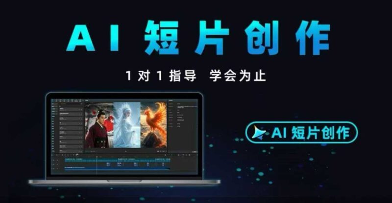 Ai短片创作1对1指导-从零基础到实战落地-创客网络